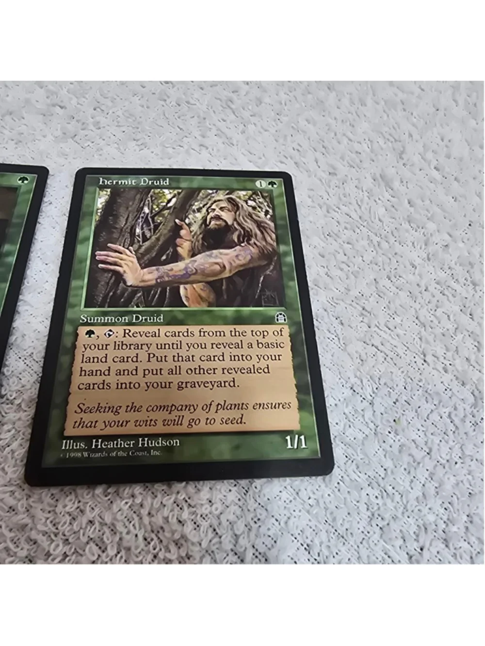 Trading Cards Green Brown Magic The Gathering